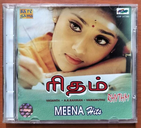RHYTHM / MEENA HITS - Imported A.R. Rahman Tamil Audio Cd