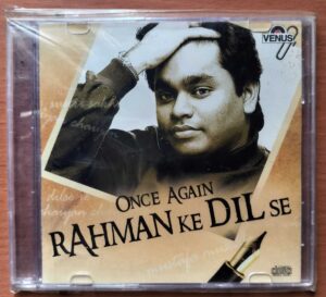 ONCE AGAIN RAHMAN KE DIL SE - A.R. Rahman Hindi Audio Cd (FACTORY SEALED PACK)