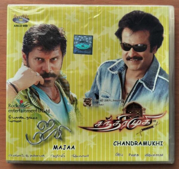 MAJAA / CHANDRAMUKHI - Vidyasagar Tamil Audio Cd