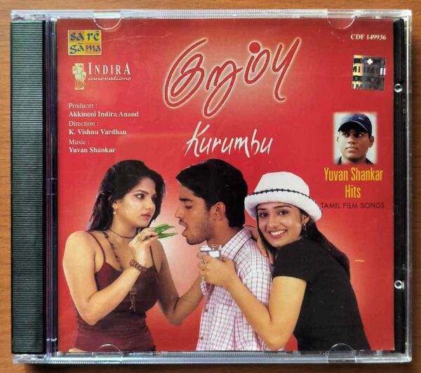 KURUMBU / YUVAN SHANKAR HITS - Yuvan Shankar Raja Tamil Audio Cd
