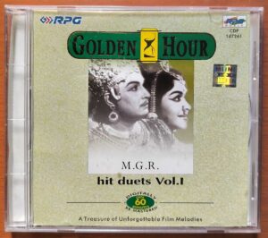 GOLDEN HOUR M.G.R DUETS VOL .1 - Tamil Old Collection Audio Cd