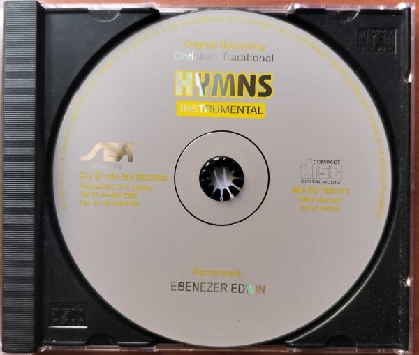 HYMNS - Ebenezer Edwin Christian Traditional Instrumental Audio Cd - Image 2