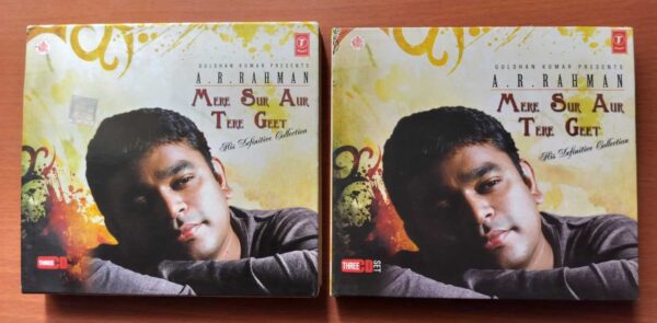 MERE SUR AUR TERE GEET - A.R. Rahman His Definitive Collection 3CD Pack Hindi Audio Cd (With Outer Cover) - Image 2