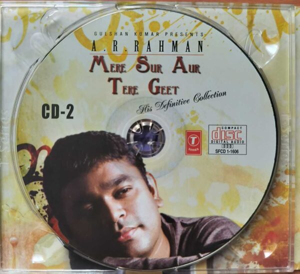 MERE SUR AUR TERE GEET - A.R. Rahman His Definitive Collection 3CD Pack Hindi Audio Cd (With Outer Cover) - Image 4