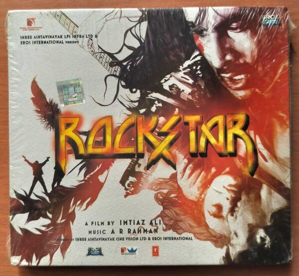 ROCKSTAR - A.R. Rahman Hindi Audio Cd With Outer Cover (FACTORY SEALED PACK)