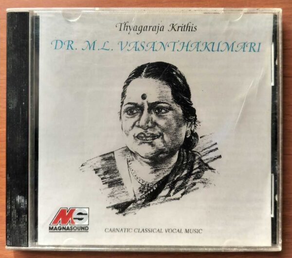 THYAGARAJA KRITHIS - DR. M.L. Vasanthakumari Classical Instrumental Audio Cd