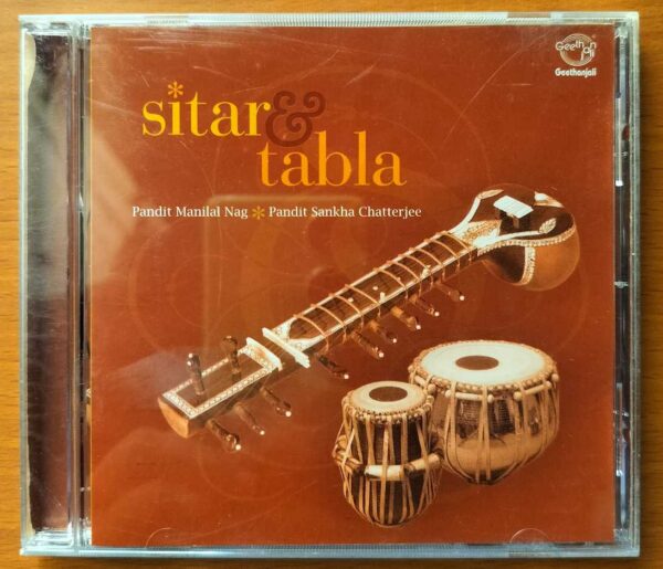 SITAR TABLA - Pandit Manilal Nag & Pandit Sankha Chatterjee Classical Audio Cd