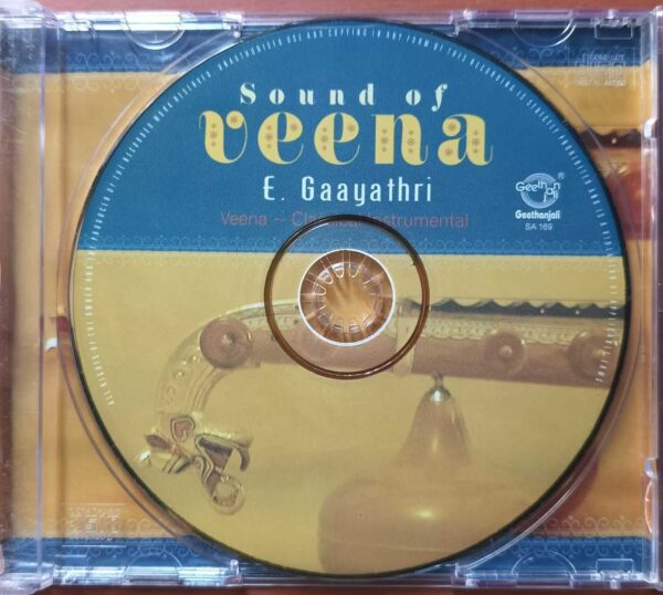 SOUND OF VEENA - E. Gaayathri Instrumental Audio Cd - Image 2