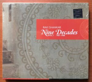 RAVI SHANKAR NINE DECADES 1967-1968 VOL. 1 - Indian Classical Instrumental Audio Cd (FACTORY SEALED PACK)