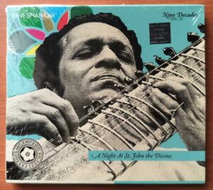 RAVI SHANKAR A NIGHT AT ST. JOHN THE DIVINE NINE DECADES VOL. IV - Instrumental Audio Cd (FACTORY SEALED PACK)