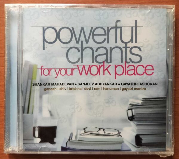 POWERFUL CHANTS FOR YOUR WORK PLACE - Shankar Mahadevan & Gayathri Asokan Devotional Audio Cd (FACTORY SEALED PACK)