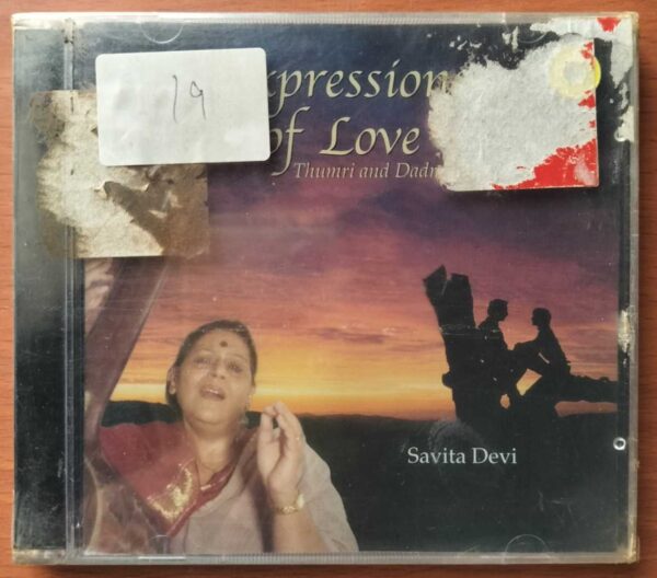 EXPRESSIONS OF LOVE - Savita Devi Hindusthani Vocal Audio Cd (FACTORY SEALED PACK)