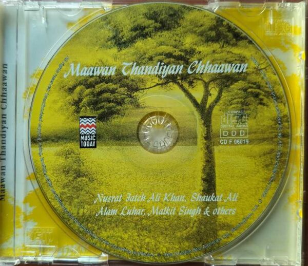 MAAWAN CHANDIYAN CHHAAWAN - Nusrat Fatch Ali Khan Hindustani Vocal Audio Cd - Image 2