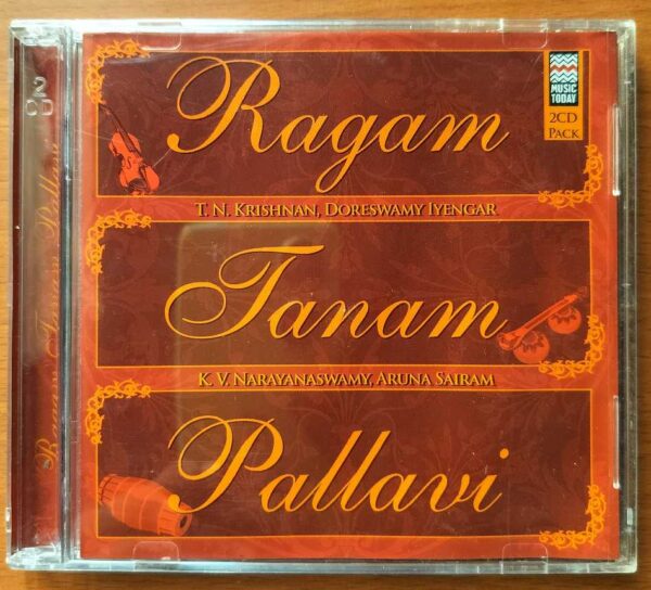 RAGAM TANAM PALLAVI - Indian Carnatic Vocal 2CD Pack Audio Cd