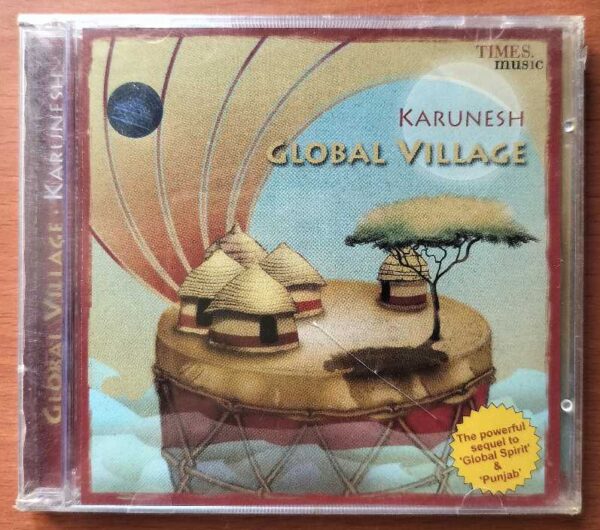 GLOBAL VILLAGE  KARUNESH - Indian Folk Audio Cd (FACTORY SEALED PACK)