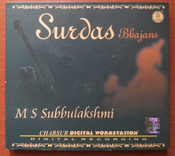 SURDAS BHAJANS - M.S. Subbulakshmi Devotional 2CD Pack Audio Cd