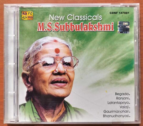 NEW CLASSICALS - M.S. Subbulakshmi Classical Audio Cd