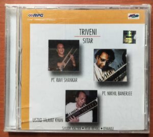 TRIVENI SITAR - Ravi Shankar & Ustad Vilayat Khan Instrumental Audio Cd (FACTORY SEALED PACK)