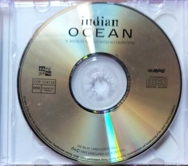 INDIAN OCEAN A MUSICAL VOYAGE WITH NO FRONTIERS - Indian Instrumental Audio Cd - Image 2