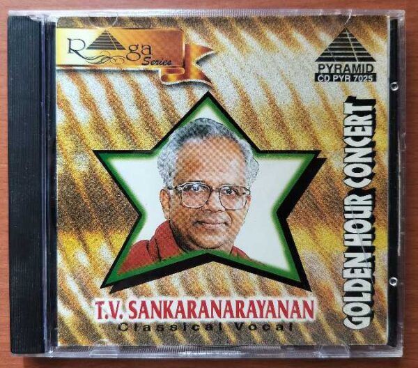 GOLDEN HOUR CONCERT - T.V. Sankaranarayanan Classical Vocal Audio Cd