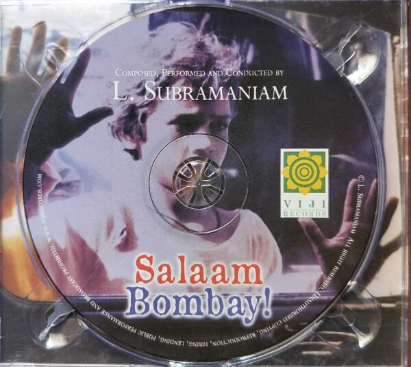 25TH ANNIVERSARY EDITION MIRA NAIR'S SALAAM BOMBAY - L. Subramaniam Instrumental Audio Cd - Image 2