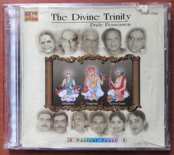 THE DIVINE TRINITY - Indian Carnatic Vocal Audio Cd