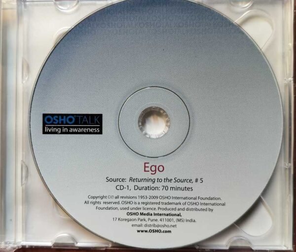 OSHO TALK EGO - Osho Living Awareness 2CD Pack Audio Cd - Image 2