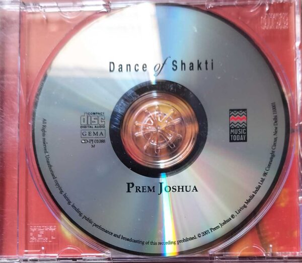 DANCE OF SHAKTI - Prem Joshua Devotional Audio Cd - Image 2