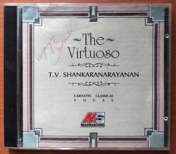 THE VIRTUOSO - T.V. Shankaranarayanan Carnatic Classical Vocal Audio Cd