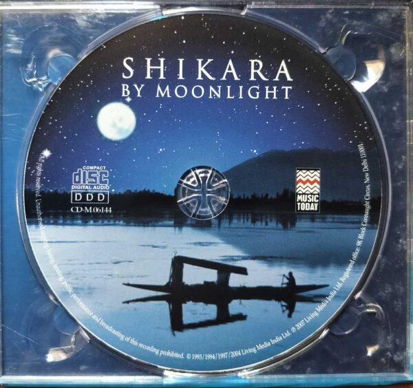 SHIKARA BY MOONLIGHT- Pandit Shiv Kumar Sharma & Ranjit Barot Instrumental Audio Cd - Image 2