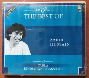 THE BEST OF ZAKIR HUSSAIN - Hindustani Classical Instrumental Audio Cd (FACTORY SEALED PACK)