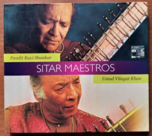 SITAR MAESTROS - Pandit Ravi Shankar & Ustad Vilayat Khan Instrumental 2CD Pack Audio Cd