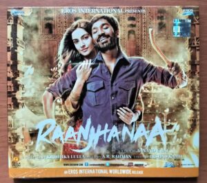RAANJHANAA - A.R. Rahman Hindi Audio CD (FACTORY SEALED PACK)