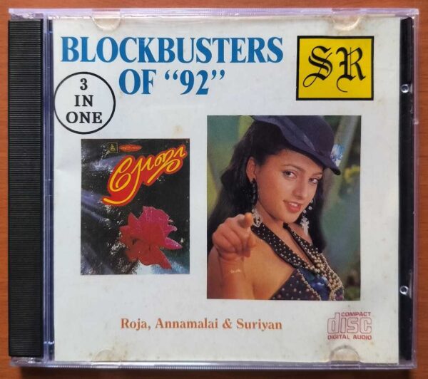 BLOCKBUSTERS OF 92 ROJA / ANNAMALAI / SURIYAN - Imported A.R. Rahman & Deva Tamil Audio Cd