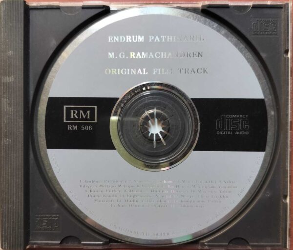 ENDRUM PATHINARIL M.G. RAMACHANDRAN - Imported M.G.R Tamil Film Collection Songs Audio Cd - Image 2