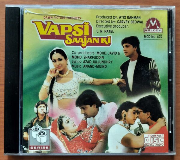VAPSI SAAJAN KI - Imported Anand-Milind Venus Melody Audio Cd