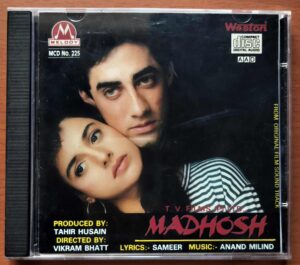 MADHOSH - Imported Anand Milind Venus Melody Hindi Audio Cd