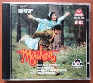 MASHOOQ - Shyam- Surender Imported Venus Melody Hindi Audio Cd