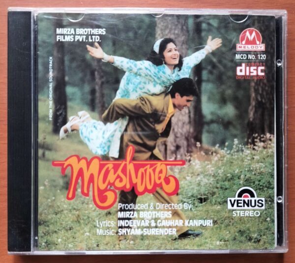 MASHOOQ - Shyam- Surender Imported Venus Melody Hindi Audio Cd