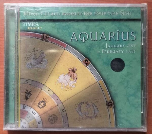 AQUARIUS - Indian Astrology Audio Cd (FACTORY SEALED PACK)