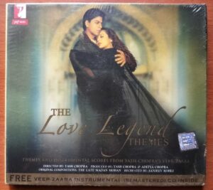 THE LOVE LEGEND THEMES - Hindi 2CD Pack Audio Cd (FACTORY SEALED PACK)