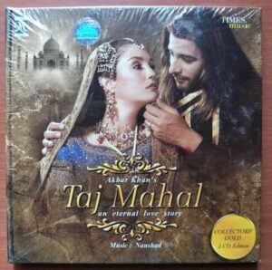 TAJ MAHAL - Naushad & Uttam Singh Hindi 2 Disc Edition Audio Cd (FACTORY SEALED PACK)