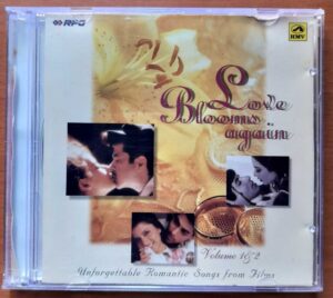 LOVE BLOOMS AGAIN VOL 1 & 2 - Unforgettable Romantic Songs From Films Hindi 2CD Pack Audio Cd