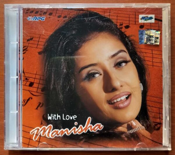 WITH LOVE MANISHA - Hindi Film Songs Audio Cd