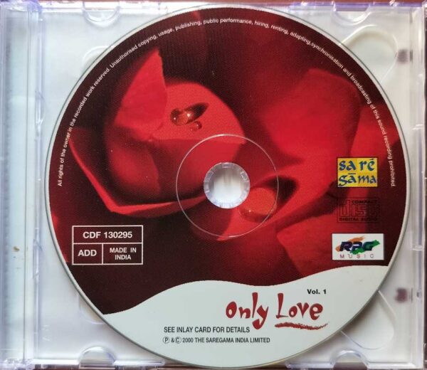 ONLY LOVE UNFORGETTABLE MOMENTS 'N' ERVRLASTING ROMANCE MELODIES - Hindi 2CD Pack Audio Cd - Image 2