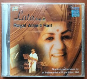 LATA LIVE AT ROYAL ALBERT HALL - First Live Performance Hindi 2CD Pack Audio Cd (FACTORY SEALED PACK)