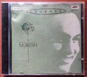 LEGENDS MUKESH CD 3 - Imported Hindi Audio Cd