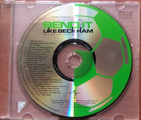 BEND IT LIKE BECKHAM - Craig Pruess Hindi Film Audio Cd - Image 2