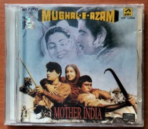 MUGHAL-E-AZAM / MOTHER INDIA - Naushad Old Hindi Film Audio Cd