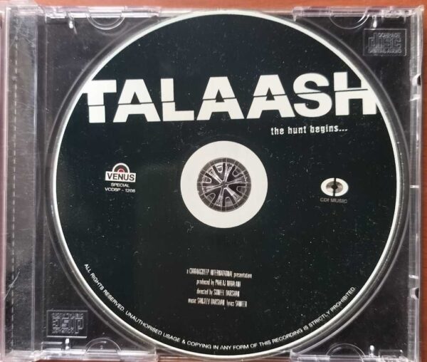 TALAASH - Ram Sampath Hindi Film Audio Cd - Image 2